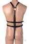 XR Brands Strict Male Body Harness Black Leather at $22.99