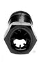 XR Brands MASTER SERIES DETAINED BLACK RESTRICTIVE CHASTITY CAGE at $16.99