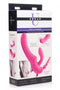 XR Brands Strap U Regal Rider Vibrating Strapless Strap On Triple G Dildo at $74.99