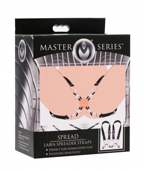 XR Brands Master Series Spread Labia Spreader Straps at $19.99