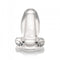 XR Brands Master Series Peephole Clear Hollow Anal Plug Small at $13.99