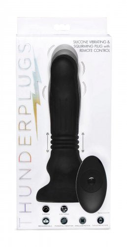 XR Brands Thunderplugs Swelling and Thrusting Silicone Plug with Remote Control at $99.99