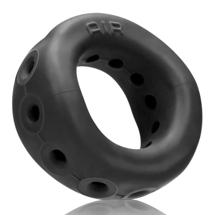 Oxballs AIR Airflow Cock Ring in Cool Ice, lightweight and sleek design, perfect for enhancing sensations and providing substantial bulge.