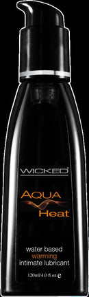 Wicked Lubes Wicked Aqua Heat 4 Oz Lubricant at $12.99