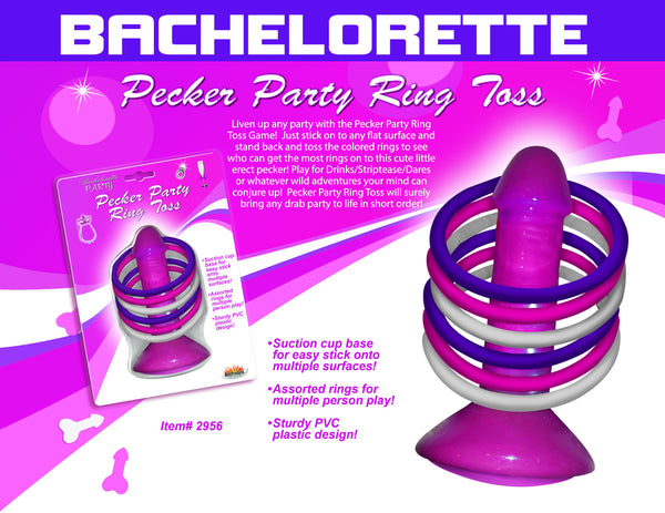 HOTT Products Pink Pecker Party Ring Toss Game at $12.99