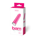 Vedo Vedo Bam Rechargeable Bullet Vibrator Foxy Pink at $39.99