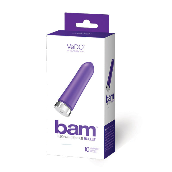 Vedo Vedo Bam Rechargeable Bullet Vibrator Into You Indigo at $39.99