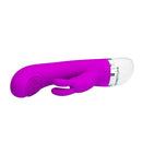 PRETTY LOVE CHRIST RABBIT VIBRATOR SILICONE PURPLE-1