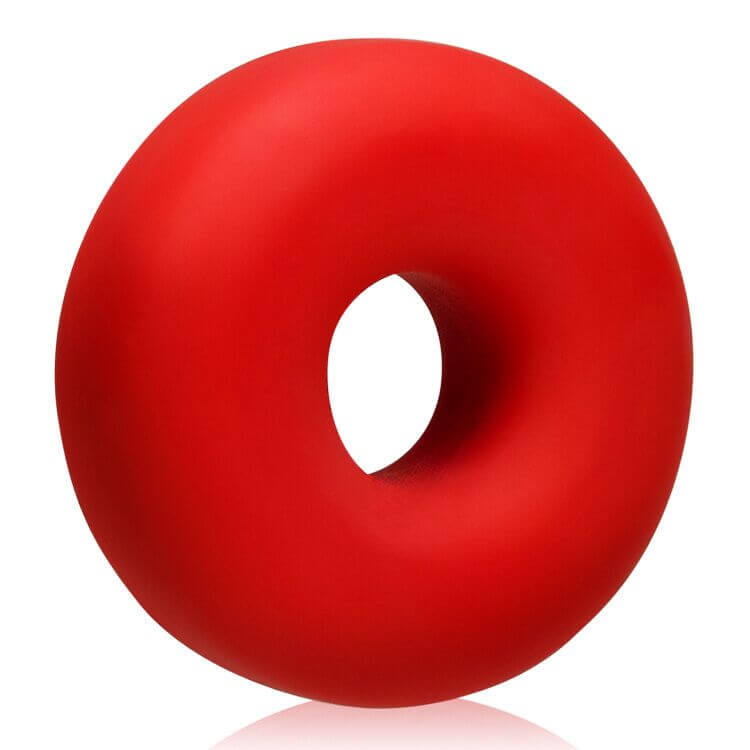 Oxballs Big Ox Cock Ring Red Ice, designed for enhancing girth and pleasure during intimate experiences.