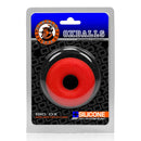 Oxballs Big Ox Cock Ring Red Ice in Packaging for Enhanced Pleasure and Performance.