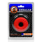 Oxballs Big Ox Cock Ring Red Ice in Packaging for Enhanced Pleasure and Performance.