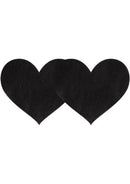 X-Gen Products PASTIES BLACK SATIN HEART at $8.99