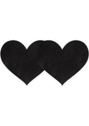 X-Gen Products PASTIES BLACK SATIN HEART at $8.99