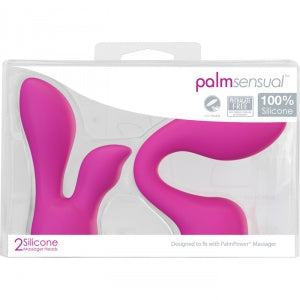 BMS Enterprises Palm Sensual Accessories 2 Silicone Heads at $19.99