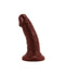 Vixen Creations Vixen Creations Vixskin Buck Realistic Silicone Dildo Chocolate at $129.99