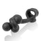 Oxballs Buttballs Asslock and Cock Sling Silicone in Black TPR Blend