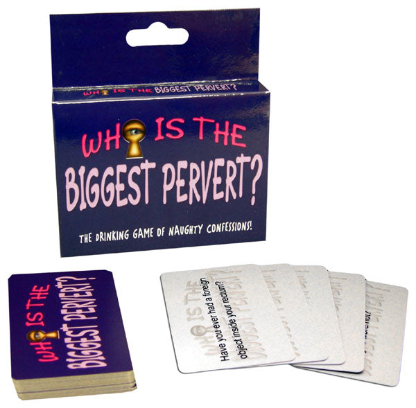 Kheper Games Who's The Biggest Pervert Card Game at $7.99