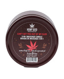 HEMP SEED 3-IN-1 CANT GET YOU OUT OF MY SLEIGH CANDLE 6 OZ-2