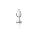 Viben Cheeky Charms Round Teal Small Gunmetal Butt Plug at $12.99
