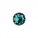 Viben Cheeky Charms Round Teal Small Gunmetal Butt Plug at $12.99