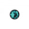 Viben Cheeky Charms Round Teal Small Gunmetal Butt Plug at $12.99