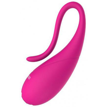 Nalone CoCo Couples' Massager Pink, elegant mini vibrator with slender shape, powerful motor, perfect for discreet and versatile use.