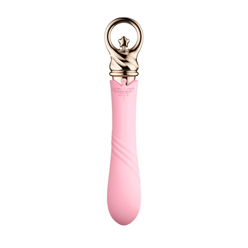 ZALO ZALO Courage Pre-Heating Rechargeable G-spot Massager Fairy Pink at $79.99