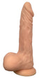 HOTT Products Skinsations Cum Quake 2 Throbbing Pulsating Dildo with Suction Cup and Remote at $99.99