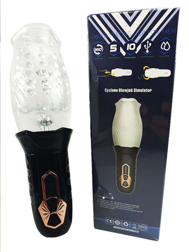 CYCLONE ORAL SEX MASTURBATOR (THE MALE STROKER ROSE)-5