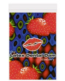Line One Condoms Dental Dam Strawberry Condom at $1.99