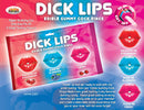 HOTT Products Dick Lips Gummy Cock Ring 3 Pack at $6.99