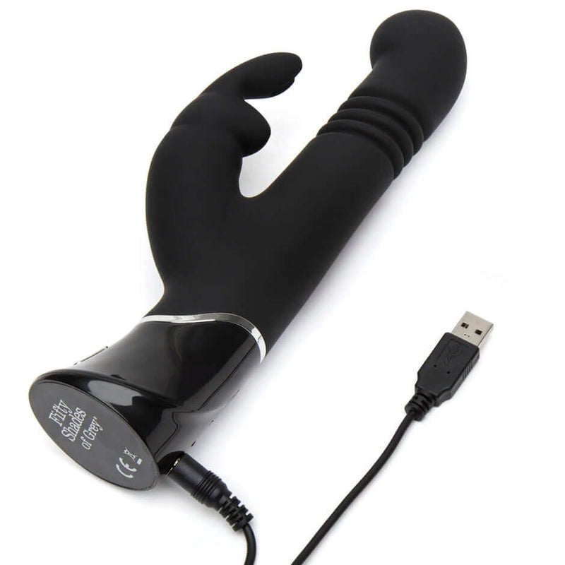 Fifty Shades Of Grey Greedy Girl Rechargeable Thrusting G-Spot Rabbit Fifty Shades Of Grey Greedy Girl Rechargeable Thrusting G-Spot Rabbit