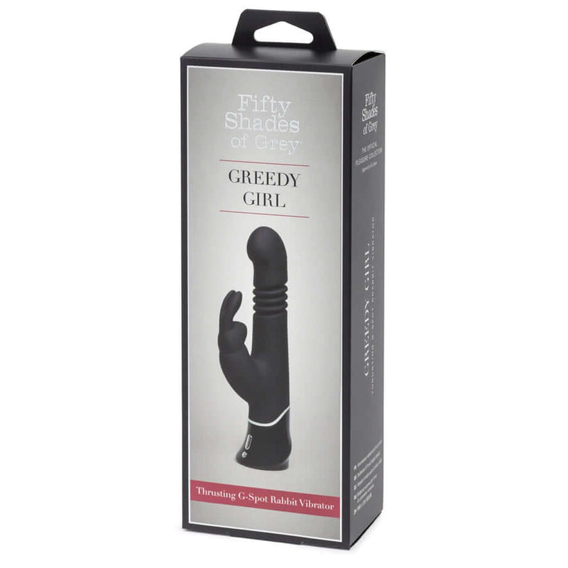 Fifty Shades Of Grey Greedy Girl Rechargeable Thrusting G-Spot Rabbit Fifty Shades Of Grey Greedy Girl Rechargeable Thrusting G-Spot Rabbit