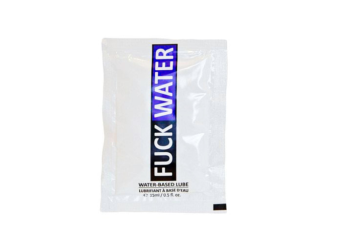 Picture Brite FUCK WATER .5 OZ WATER BASED LUBRICANT PILLOW PACKS at $2.99
