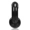 Oxballs Gauge Cock Ring made of Super Flex TPR in black, offering a soft and comfortable fit without the need for piercings or rigid metals.