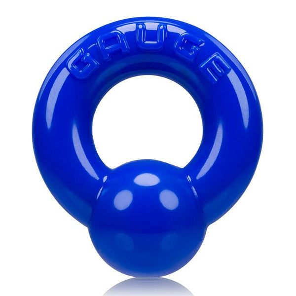 OXBALLS Gauge Cock Ring Oxballs Police Blue at $14.99