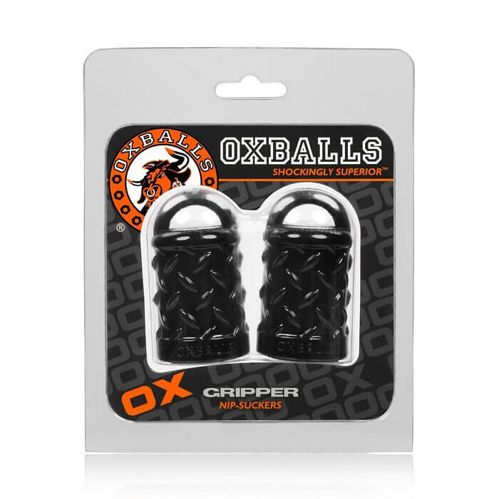 Oxballs Gripper Nipple Suckers in Packaging - Intense Nipple Sensation Toy