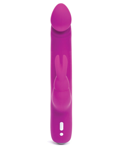 Love Honey Happy Rabbit Slimline Realistic Rechargeable Vibrator Purple at $59.99