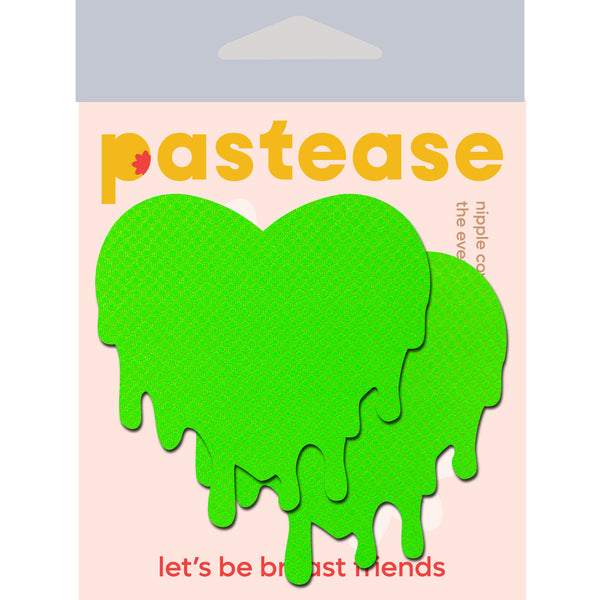 PASTEASE NEON GREEN MELTY HEARTS-0
