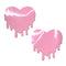 PASTEASE FAUX LATEX BABY PINK MELTY HEARTS-1