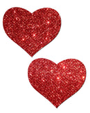 Pastease Pastease Heart Red Glitter Pasties at $8.99