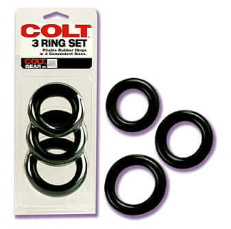 California Exotic Novelties COLT 3 RING SET at $9.99