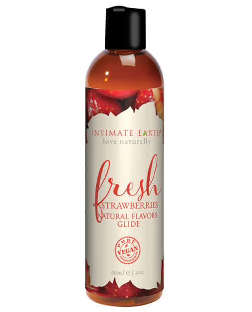 INTIMATE EARTH FRESH STRAWBERRIES GLIDE 2 OZ-0