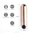 Maia Toys Jessi Super Charged Mini Bullet Rose Gold Vibrator at $19.99