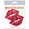 PASTEASE SPARKLY RED KISSING LIPS PASTIES-0