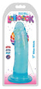 CURVE NOVELTIES Lollicock 7 inches Slim Stick Berry Ice Blue Dildo at $13.99