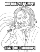 LORD OF SMOKE RINGS COLORING BOOK (NET)-2
