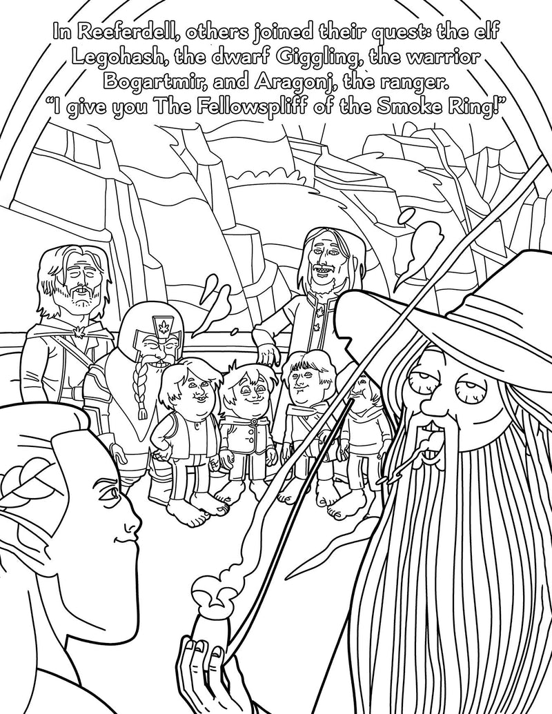 LORD OF SMOKE RINGS COLORING BOOK (NET)-3