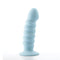 Maia Toys Paris 6 Inches Silicone Ribbed Dong Blue at $23.99