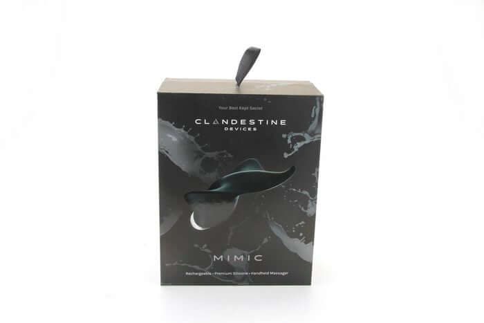 CLANDESTINE DEVICES Clandestine Devices Mimic 8-function Flexible Rechargeable Vibrator Black* at $99.99